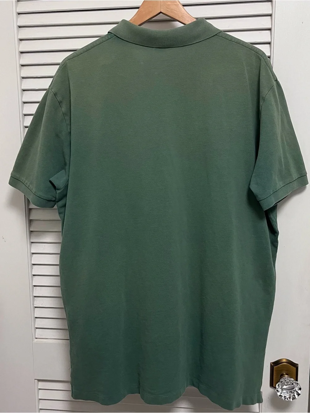 Ralph Lauren Men’s Olive Green Polo with Yellow Pony